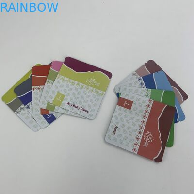 Η συσκευασία σακουλιών συνήθειας φύλλων αλουμινίου αργιλίου που τυπώνεται 3 πλευρές συγκολλά με θερμότητα