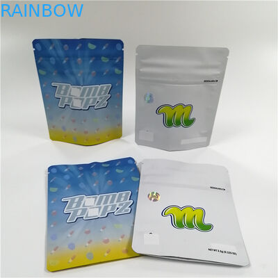 Gummy αντέξτε την εδώδιμη μαλακή αφή τσαντών φύλλων αλουμινίου αργιλίου Mylar πλαστική