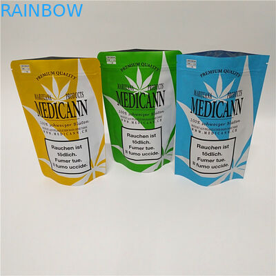 Gummy αντέξτε την εδώδιμη μαλακή αφή τσαντών φύλλων αλουμινίου αργιλίου Mylar πλαστική