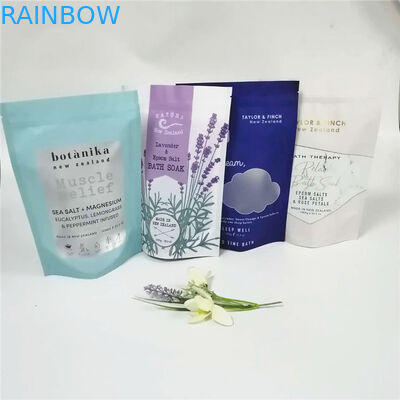 Ωκεάνιες αλατισμένες πλαστικές σακούλες θάλασσας που συσκευάζουν το μόνο μόνιμο Resealable λογότυπο συνήθειας