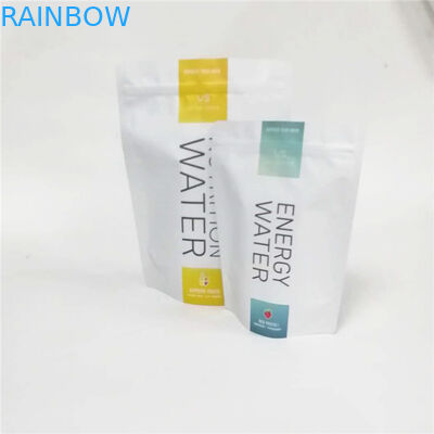 Πλαστική στάση Mylar συνήθειας επάνω στις τσάντες σακουλών φερμουάρ για τη συσκευασία βομβών λουτρών