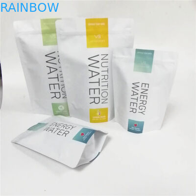 Πλαστική στάση Mylar συνήθειας επάνω στις τσάντες σακουλών φερμουάρ για τη συσκευασία βομβών λουτρών