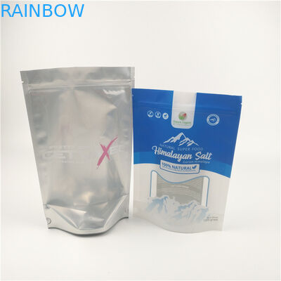 Ματ στάση φύλλων αλουμινίου λουτρών αλατισμένη συσκευάζοντας επάνω Ziplock στη σακούλα επαναχρησιμοποιήσιμη