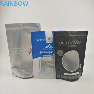 Ματ στάση φύλλων αλουμινίου λουτρών αλατισμένη συσκευάζοντας επάνω Ziplock στη σακούλα επαναχρησιμοποιήσιμη