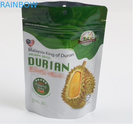 Resealable 120 Mic στάση επάνω στη σακούλα συσκευασίας τροφίμων με το φερμουάρ