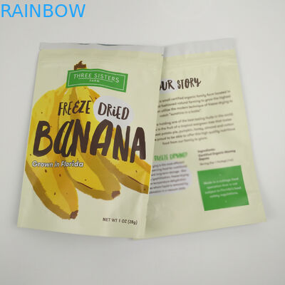 Πλαστική ξηρά στάση αλουμινίου φρούτων συνήθειας επάνω Gravure σακουλών που τυπώνεται