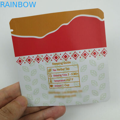 Η μεταλλίνη φύλλων αλουμινίου αλουμινίου συγκολλά φιλική υγρασία Eco τσαντών τσαγιού με θερμότητα τη συσκευάζοντας - απόδειξη