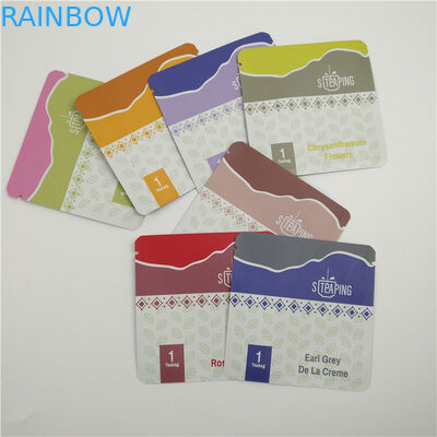 Η μεταλλίνη φύλλων αλουμινίου αλουμινίου συγκολλά φιλική υγρασία Eco τσαντών τσαγιού με θερμότητα τη συσκευάζοντας - απόδειξη