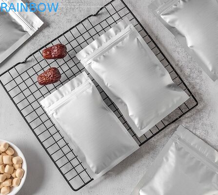 Μικρό φύλλο αλουμινίου Mylar τρία φερμουάρ τσαγιού δευτερεύουσα συνήθεια απόδειξης μυρωδιάς τσαντών σφραγίδων που τυπώνεται