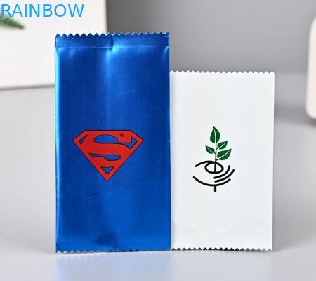 Το πλαστικό καραμελών μπισκότων σφράγισε πίσω τυπωμένη απόδειξη μυρωδιάς τσαντών φύλλων αλουμινίου τη συνήθεια