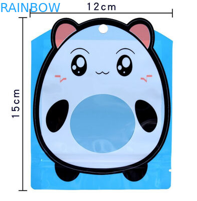 Ανώμαλη μορφή 3 συγκολλημένη με θερμότητα πλευρά απόδειξη μυρωδιάς πλαστικών τσαντών για την καραμέλα