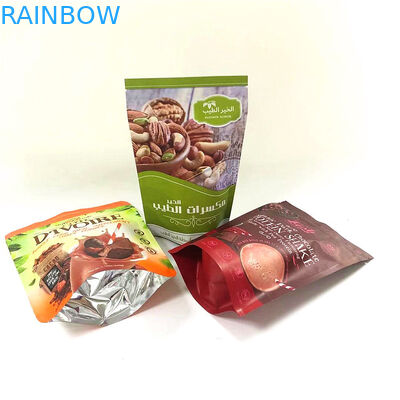 Στάση επάνω στη τοπ συνήθεια απόδειξης μυρωδιάς τσαντών Mylar φύλλων αλουμινίου αργιλίου φερμουάρ που τυπώνεται