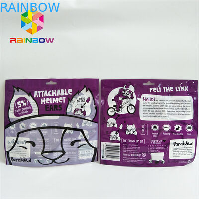 Η πλευρά τρία σφράγισε τη μικρή συσκευασία εκτύπωσης συνήθειας με το σαφές μπροστινό παράθυρο