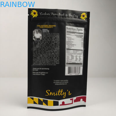 Φιλική ματ στάση φύλλων αλουμινίου αργιλίου Eco επάνω Ziplock στις τσάντες για τα τρόφιμα καρυδιών