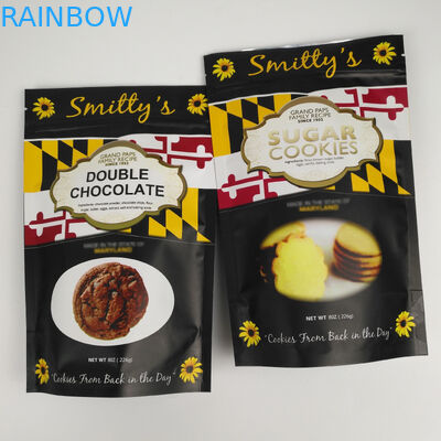 Φιλική ματ στάση φύλλων αλουμινίου αργιλίου Eco επάνω Ziplock στις τσάντες για τα τρόφιμα καρυδιών