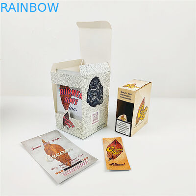 Το προσαρμοσμένο λογότυπο τύπωσε τα κιβώτια εγγράφου της Kraft φύλλων Grabba κιβωτίων εγγράφου για το φύλλο Grabba