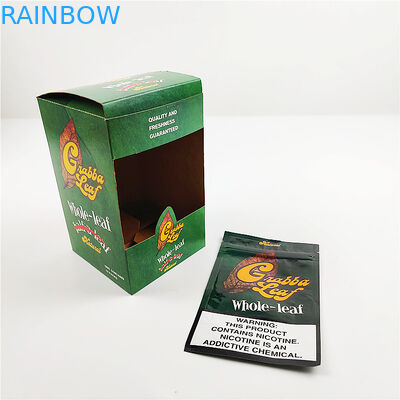 η συνήθεια τύπωσε αργιλίου συσκευάζοντας κιβώτια επίδειξης φύλλων ΚΑΠ grabba φύλλων αλουμινίου τα φυσικά για το συσκευάζοντας κιβώτιο πούρων καπέλων