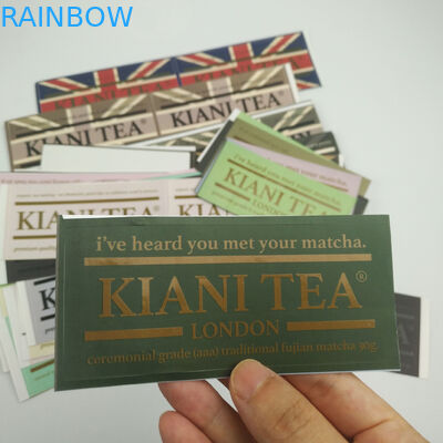 Το μοναδικό προσαρμοσμένο συγκολλητικό αδιάβροχο λογότυπο συνήθειας μπουκαλιών νερό τροφίμων αυτοκόλλητων ετικεττών τύπωσε την αυτοκόλλητη ετικέττα ετικετών