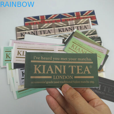 Δεχτείτε συνήθειας λογότυπων cOem τυπωμένες τις Fashionabl αυτοκόλλητων ετικεττών συγκολλητικές κρασιού αυτοκόλλητες ετικέττες συγκολλητικών ετικετών ετικετών αδιάβροχες