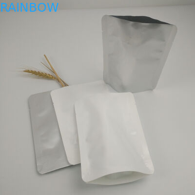 Τροφίμων βαθμού συνήθειας χονδρική αργιλίου φύλλων αλουμινίου μυρωδιάς απόδειξης τσαντών μόνιμη σακουλών κενή σφραγίζοντας τσάντα συσκευασίας τροφίμων τσαντών πλαστική