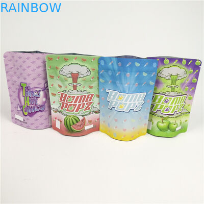 Ziplock απόδειξης μυρωδιάς 100g VMPET οι τσάντες ασφαλείς για τα παιδιά συγκολλούν τη μεταλλίνη με θερμότητα