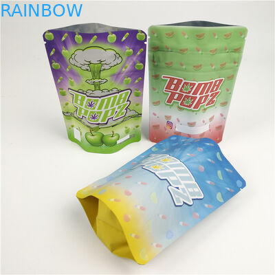 Ziplock απόδειξης μυρωδιάς 100g VMPET οι τσάντες ασφαλείς για τα παιδιά συγκολλούν τη μεταλλίνη με θερμότητα