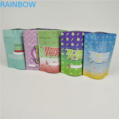 PMS μυρωδιάς απόδειξης ζιζανίων Mylar τοποθετημένες σε στρώματα CBD Ziplock τσαντών φύλλο αλουμινίου τσάντες