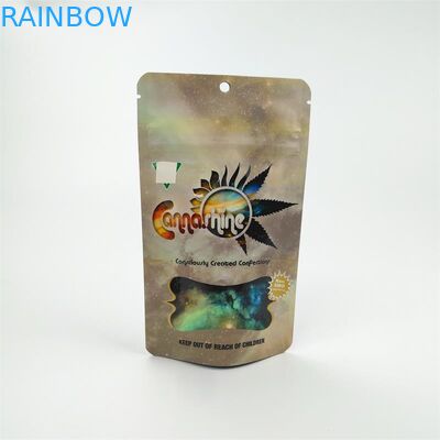 Resealable Mylar μυρωδιάς τσάντα VMPET απόδειξης 3.5g για τα μπισκότα