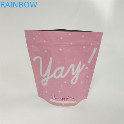 Ziplock φύλλων αλουμινίου αλουμινίου MOPP Metalized τοποθετεί παγωμένη τη μεταλλίνη εκτύπωση σε σάκκο