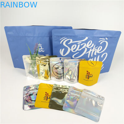 Ziplock τσαντών Mylar απόδειξης μυρωδιάς λουλουδιών μπισκότων ανθεκτική τσάντα ζιζανίων παιδιών
