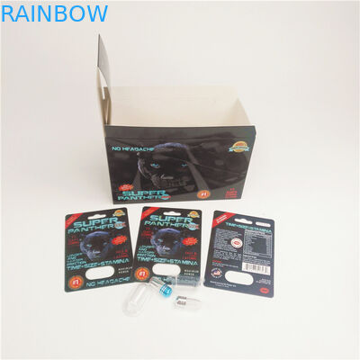 Gravure 90mic σεξουαλική κάρτα φουσκαλών φιαλών δύο λίτρων 500K ρινοκέρων καρτών 200mic χαπιών τρισδιάστατη