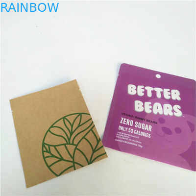 VMPET 1.2C συσκευάζοντας τσάντα Cmyk πρόχειρων φαγητών της Νέας Υόρκης 1.5C επίπεδη για την καραμέλα μπισκότων