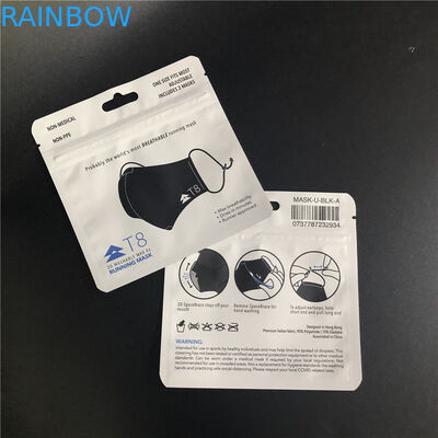 Πλαστική τσάντα Upscale Vmpet λιανικής συσκευασίας Cmyk MPET για τις κάλτσες τροφίμων