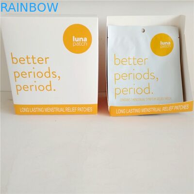 Το PVC CPP BOPP VMPET συγκολλά τις επίπεδες τσάντες Cmyk με το κιβώτιο επίδειξης με θερμότητα