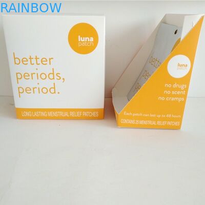 Το PVC CPP BOPP VMPET συγκολλά τις επίπεδες τσάντες Cmyk με το κιβώτιο επίδειξης με θερμότητα