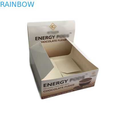 Συσκευάζοντας πίνακας ελεφαντόδοντου κιβωτίων 350G εγγράφου επίδειξης πρόχειρων φαγητών ISO CMYK vmpet