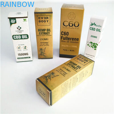 SGS CMYK καλλυντικά εγγράφου που συσκευάζουν τη σφράγιση φύλλων αλουμινίου κιβωτίων 2oz 60ml 30ml