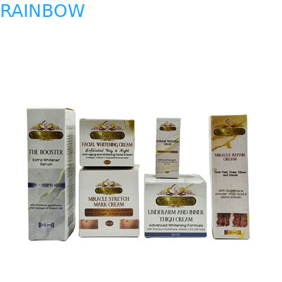 SGS CMYK καλλυντικά εγγράφου που συσκευάζουν τη σφράγιση φύλλων αλουμινίου κιβωτίων 2oz 60ml 30ml