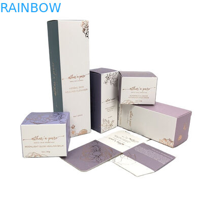 SGS CMYK καλλυντικά εγγράφου που συσκευάζουν τη σφράγιση φύλλων αλουμινίου κιβωτίων 2oz 60ml 30ml