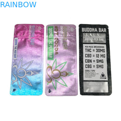 SGS 120mic MOPP ανθεκτική καραμέλα Edibles τσαντών 500mg VMPET Mylar παιδιών