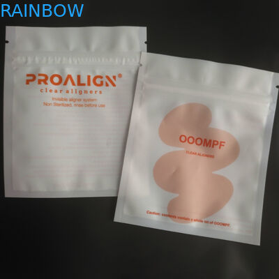 MOPP Vmpet τα πλαστικά φερμουάρ δόντια μεταλλινών κλειδαριών συσκευάζοντας καθαρίζουν τους ευθυγραμμιστές ISO