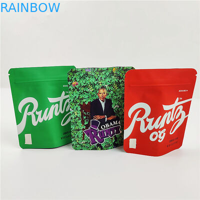 SGS 100mic CMYK βιοδιασπάσιμες τσάντες Resealable VMPET MOPP απόδειξης μυρωδιάς