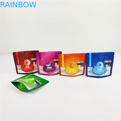 Gravure 3.SA8000 QS CBD σαφείς τσάντες Mylar μεταλλινών σακουλών 100mic απόδειξης μυρωδιάς εκτύπωσης