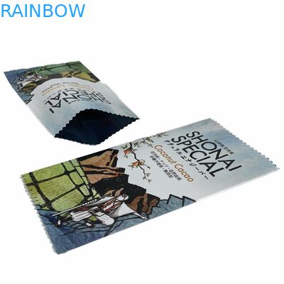 Η ψηφιακή εκτύπωση συγκολλά την πλαστική τσάντα συσκευασίας τροφίμων πρόχειρων φαγητών περιτυλιγμάτων φύλλων αλουμινίου φραγμών καραμελών με θερμότητα