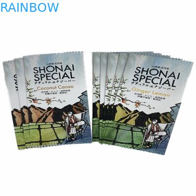 Η ψηφιακή εκτύπωση συγκολλά την πλαστική τσάντα συσκευασίας τροφίμων πρόχειρων φαγητών περιτυλιγμάτων φύλλων αλουμινίου φραγμών καραμελών με θερμότητα