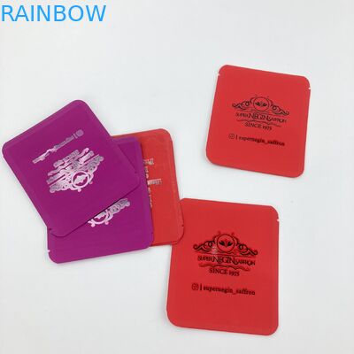 Η ΧΑΜΗΛΗ συνήθεια τσαντών MOQ 500pcs εδώδιμη mylar τύπωσε τα συσκευάζοντας τρόφιμα τσαντών τσαντών φύλλων αλουμινίου για τον ξηρούς κρόκο και το τσάι σαφρανιού