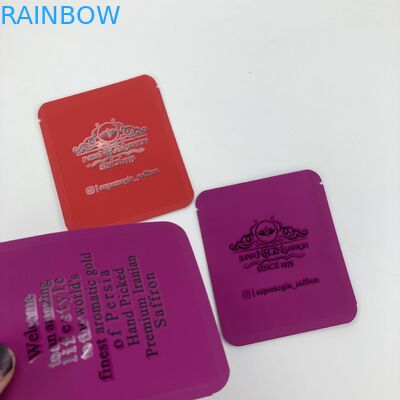 τοποθετεί τα τρόφιμα για τον ξηρό κρόκο σαφρανιού και το τσάι 500pcs MOQ για τα συσκευάζοντας καρύδια τσαντών συνήθειας σε σάκκο που συσκευάζουν την τσάντα