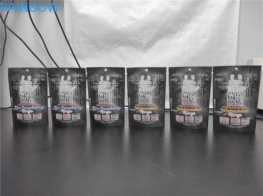 SGS 12C 1.2C VMPET στάση επάνω στο στιλπνό ματ OPP φερμουάρ Al τσαντών για τους ξηρούς καρπούς