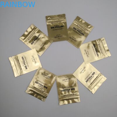 Gravure 100mic CMYK πλαστικές σακούλες που συσκευάζουν SGS VMPET την επίπεδη σακούλα φερμουάρ