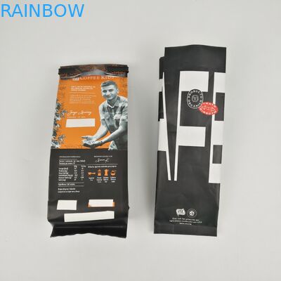 SGS 12C τσαντών συσκευασίας επίπεδων κατώτατων σημείων 200mic CMYK Gusset PE δευτερεύουσα τσάντα φερμουάρ